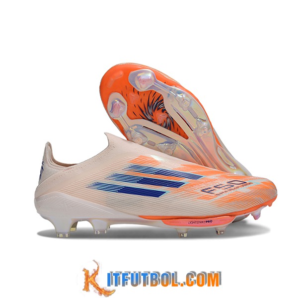 Adidas Botas De Fútbol F50+ FG Naranja/Azul
