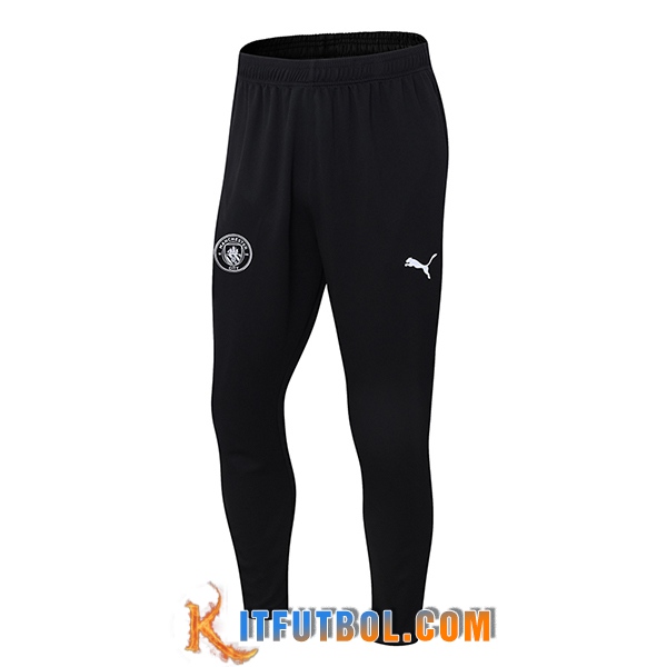 Pantalon Entrenamiento Manchester City Negro 2025/2026