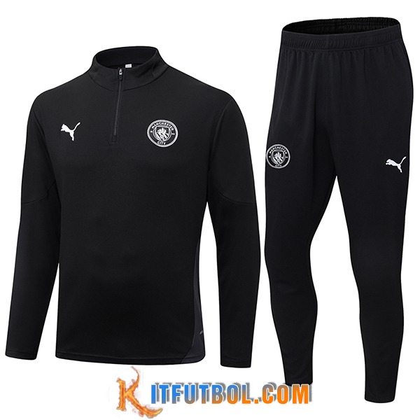 Chandal Equipos De Futbol Manchester City Negro 2025/2026