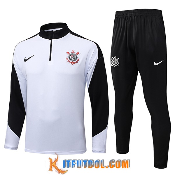 Chandal Equipos De Futbol Corinthians Blanco/Negro 2025/2026 -02