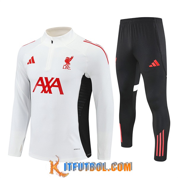 Chandal Equipos De Futbol FC Liverpool Beige/Negro/Rojo 2025/2026