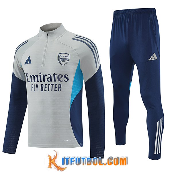 Chandal Equipos De Futbol Arsenal Gris/Azul 2025/2026 -02