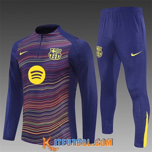 Chandal Equipos De Futbol FC Barcelona Ninos Violeta/Amarillo 2025/2026