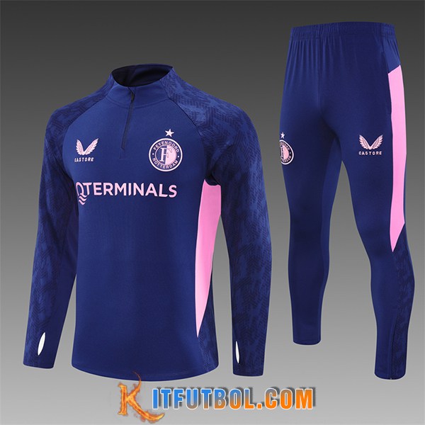 Chandal Equipos De Futbol Feyenoord Ninos Violeta/Rosa 2025/2026