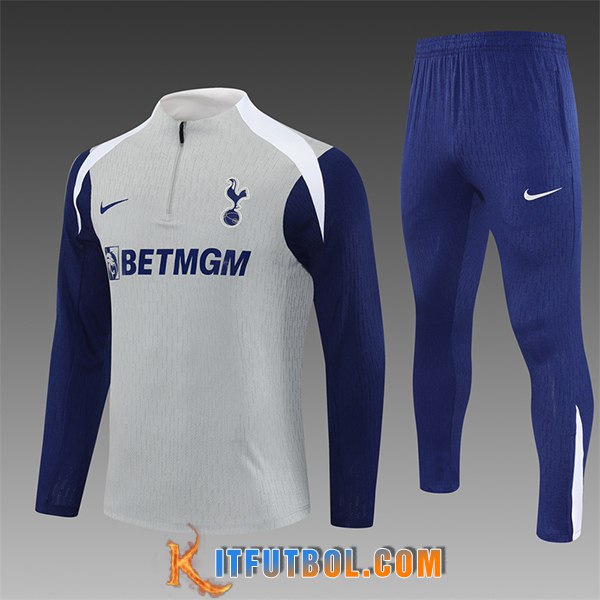 Chandal Equipos De Futbol Tottenham Hotspur Ninos Gris/Azul/Blanco 2025/2026