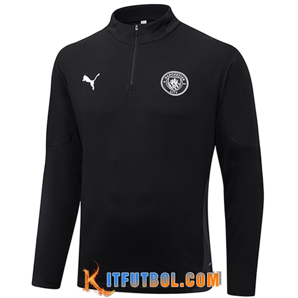 Sudadera De Entrenamiento Manchester City Negro 2025/2026
