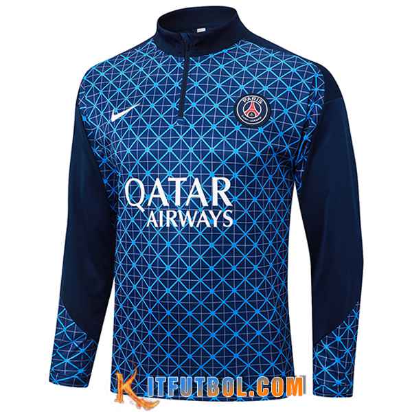 Sudadera De Entrenamiento PSG Azul 2025/2026