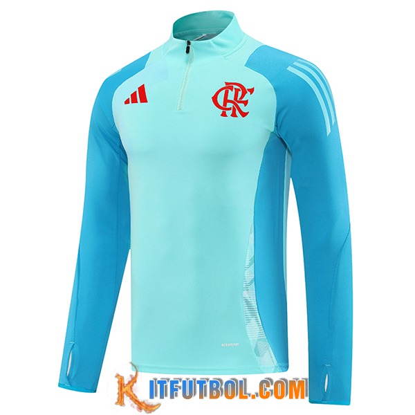 Sudadera De Entrenamiento Flamenco Verde/Azul 2025/2026