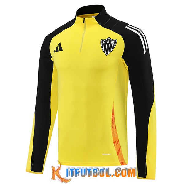 Sudadera De Entrenamiento Atletico Mineiro Amarillo/Negro 2025/2026