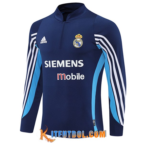 Sudadera De Entrenamiento Real Madrid azul real 2025/2026 -02