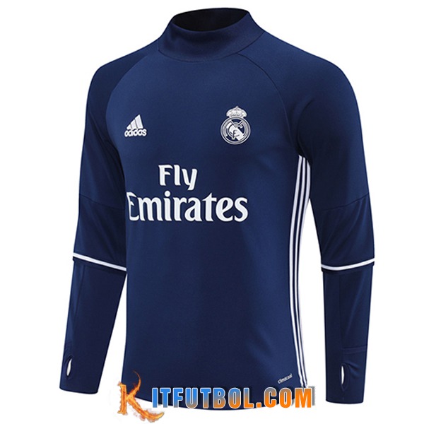 Sudadera De Entrenamiento Real Madrid azul real 2025/2026 -04
