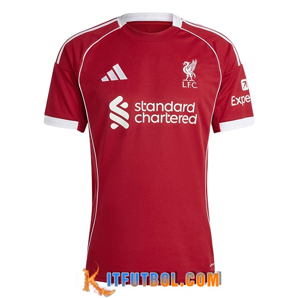 Nueva Camisetas De Futbol FC Liverpool Primera 2025/2026