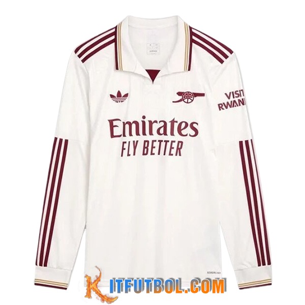 Nueva Camisetas De Futbol Arsenal Tercera Manga Largas 2025/2026