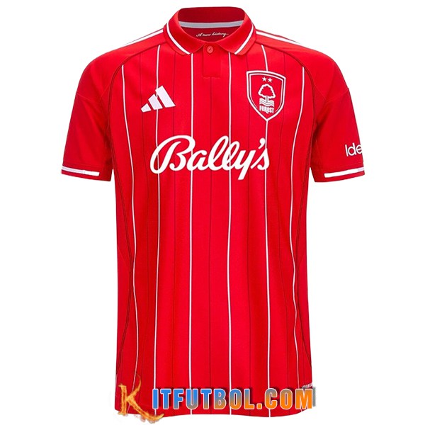 Nueva Camisetas De Futbol Nottingham Forest Primera 2025/2026