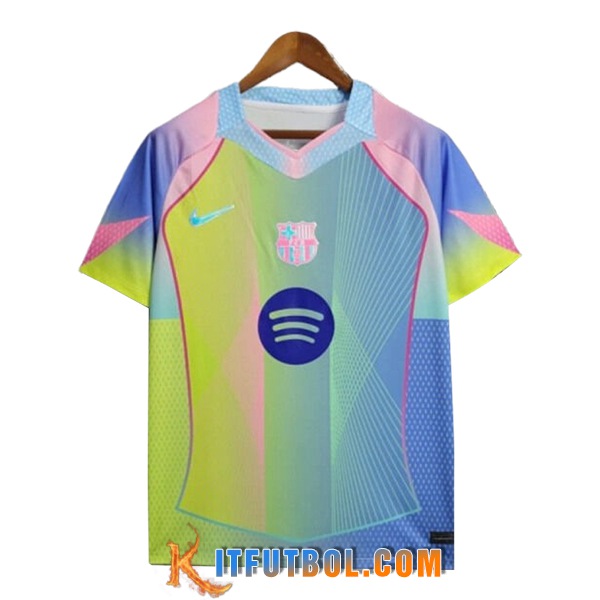 Camisetas De Futbol FC Barcelona Special Edition Verde/Rosa 2025/2026