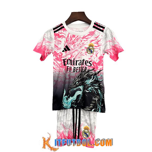 Camisetas De Futbol Real Madrid Ninos Special Edition Rosa 2025/2026