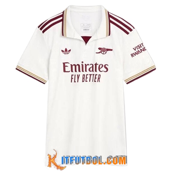 Nueva Camisetas De Futbol Arsenal Mujer Tercera 2025/2026