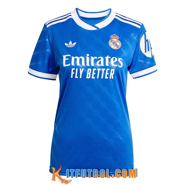 Nueva Camisetas De Futbol Real Madrid Mujer Tercera 2025/2026