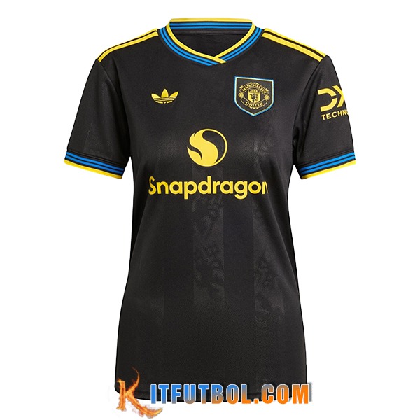 Nueva Camisetas De Futbol Manchester United Mujer Tercera 2025/2026