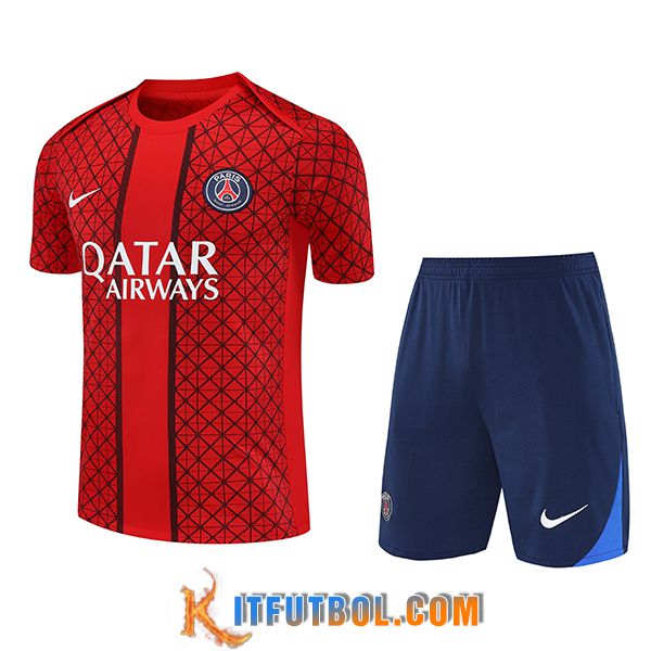 Camiseta Entrenamiento PSG Rojo 2025/2026 -02