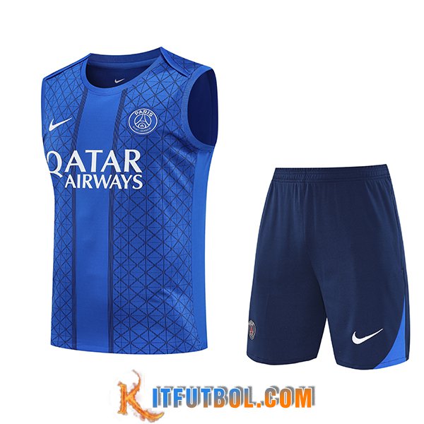 Camiseta Entrenamiento sin mangas PSG Azul 2025/2026