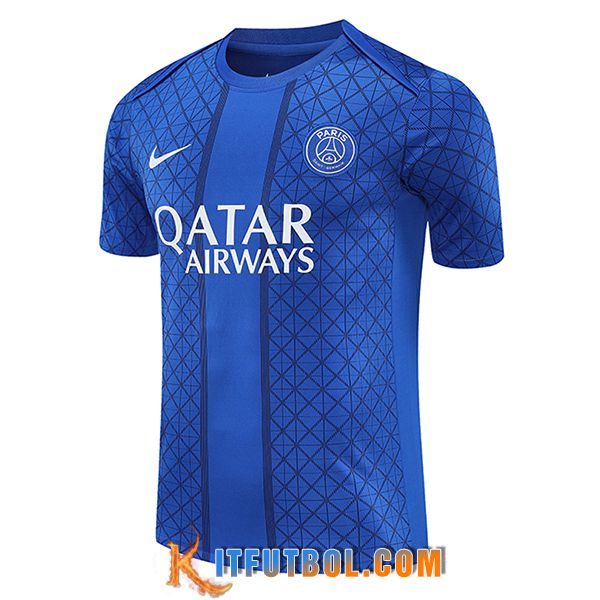 Camiseta Entrenamiento PSG Azul 2025/2026 -04
