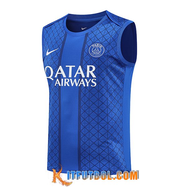 Chalecos De Futbol PSG Azul 2025/2026