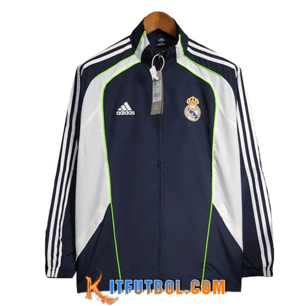 Rompevientos Real Madrid Azul/Blanco/Verde 2025/2026