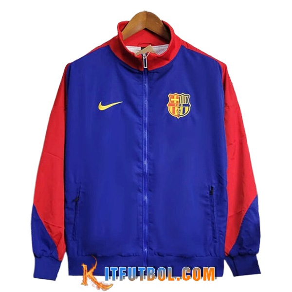 Rompevientos FC Barcelona Rojo/Azul 2025/2026 -02
