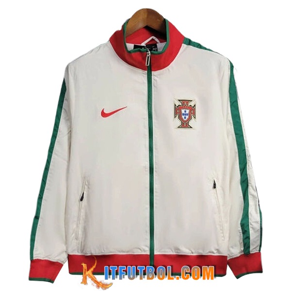 Rompevientos Portugal Blanco/Rojo/Verde 2025/2026