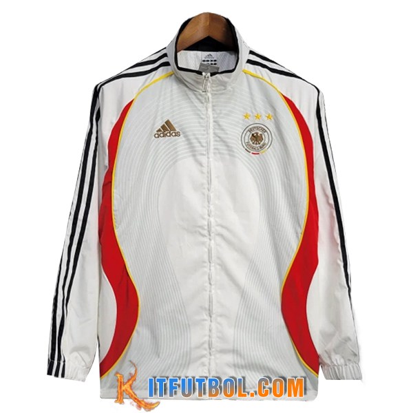 Rompevientos Alemania Blanco/Negro/Rojo 2025/2026