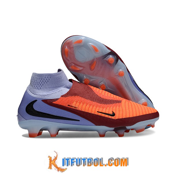 Nike Botas De Fútbol Phantom GX III Elite FG Violeta/Naranja