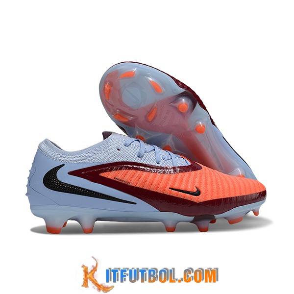 Nike Botas De Fútbol Phantom GX III Elite FG Violeta/Naranja/Rojo -02