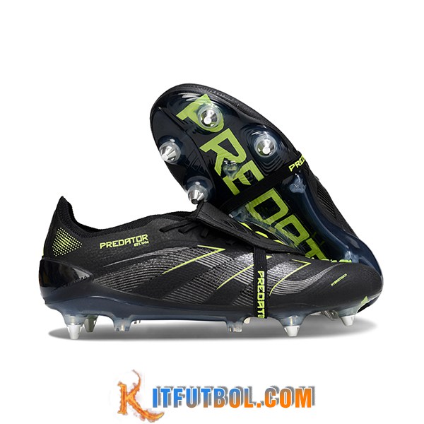 Adidas Botas De Fútbol 25 Predator Elite SG Negro/Verde