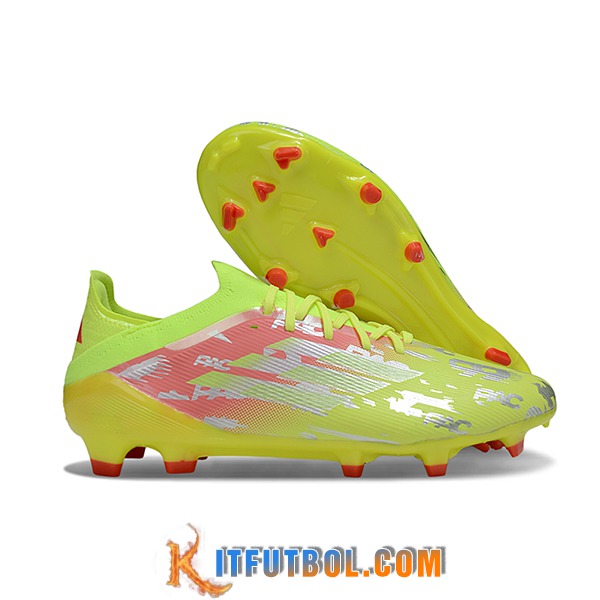 Adidas Botas De Fútbol F50 Elite FG Amarillo/Naranja