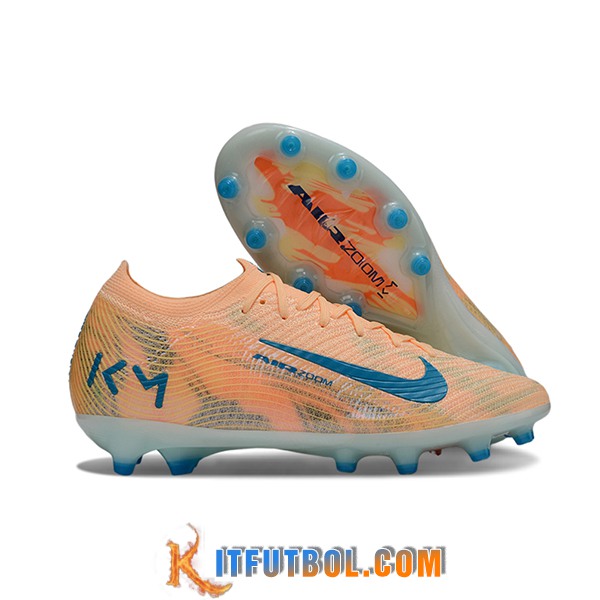 Nike Botas De Fútbol AIR Zoom Mercurial Vapor 16 Elite XXV AG Naranja/Azul