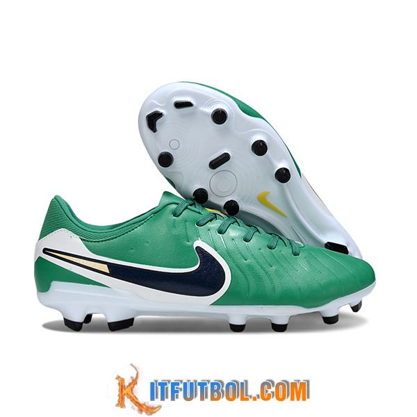 Nike Botas De Fútbol Legend X Academy FG Verde/Azul