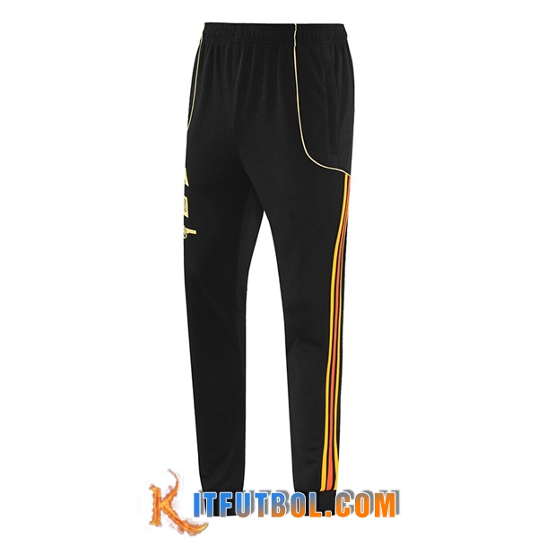 Pantalone Entrenamiento Arsenal Negro/Naranja 2025/2026