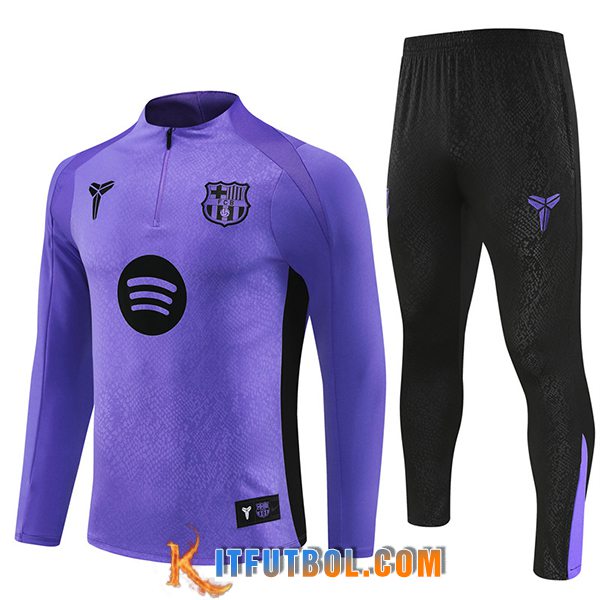 Chandal Equipos De Futbol FC Barcelona Violeta/Negro 2025/2026