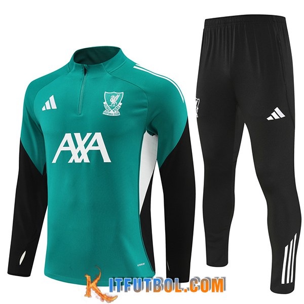 Chandal Equipos De Futbol FC Liverpool Verde/Negro/Blanco 2025/2026