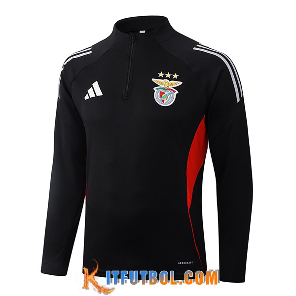 Sudadera De Entrenamiento Benfica Negro/Rojo/Blanco 2025/2026