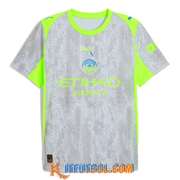Nueva Camisetas De Futbol Manchester City Tercera 2025/2026