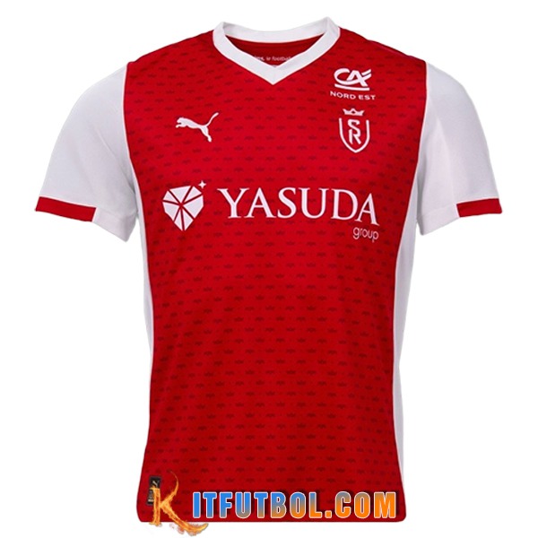 Nueva Camisetas De Futbol Stade Reims Primera 2025/2026