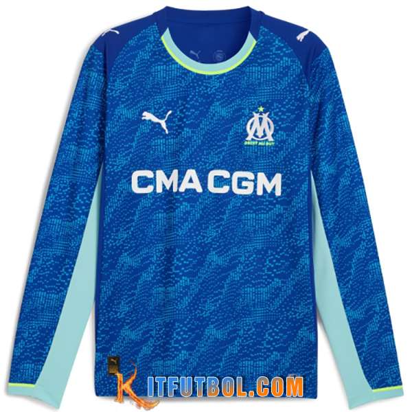 Nueva Camisetas De Futbol Marsella OM Tercera Manga Largas 2025/2026