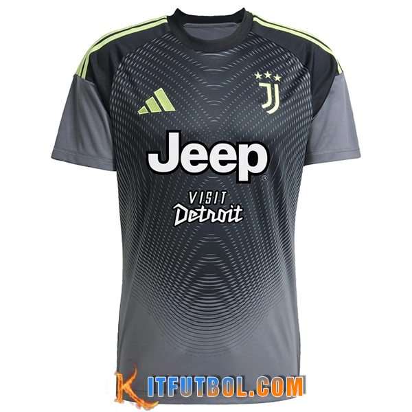 Camisetas De Futbol Juventus Portero Negro 2025/2026