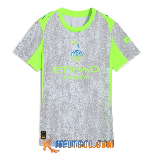 Nueva Camisetas De Futbol Manchester City Mujer Tercera 2025/2026