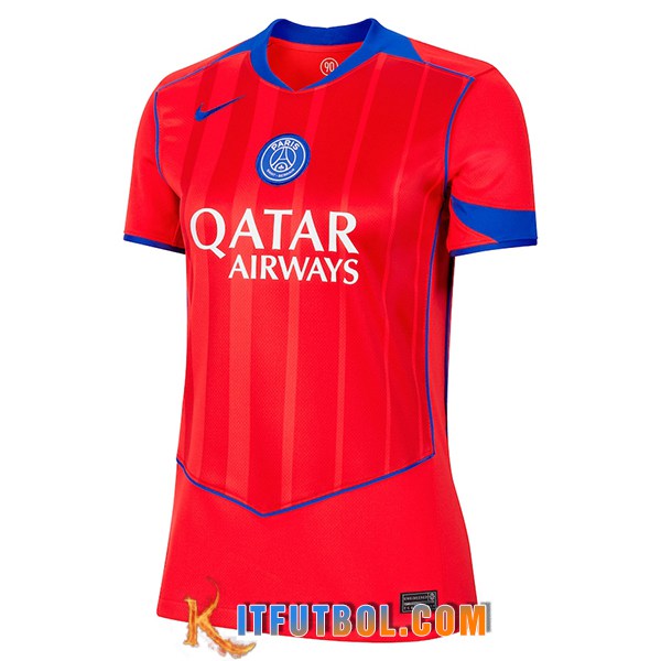 Nueva Camisetas De Futbol PSG Mujer Tercera 2025/2026