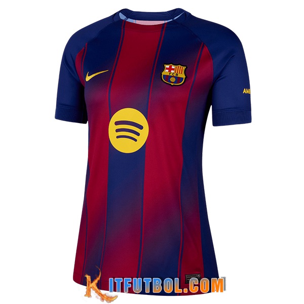 Nueva Camisetas De Futbol Barcelona Mujer Primera 2025/2026