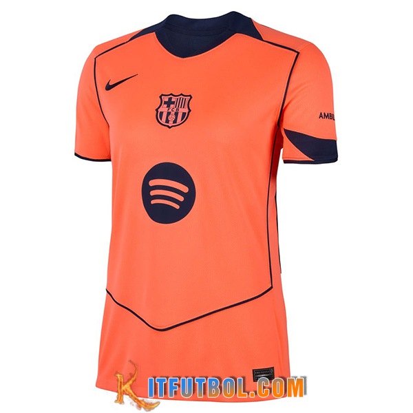 Nueva Camisetas De Futbol Barcelona Mujer Tercera 2025/2026