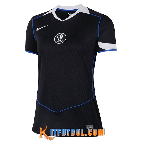 Nueva Camisetas De Futbol Chelsea Mujer Tercera 2025/2026